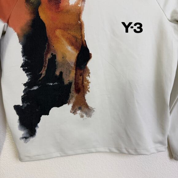 Adidas Y-3 Yohji Yamamoto Tennis Pro Cropped Shirt Womens Small Climacool - Picture 7 of 9